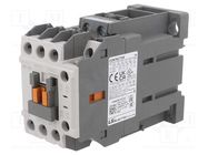Contactor: 3-pole; NO x3; Auxiliary contacts: NO + NC; 12VDC; 9A LS ELECTRIC