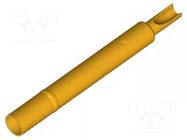 Test probe socket; Contact plating: gold-plated; KS-005 INGUN