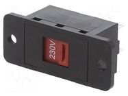 Switch: slide; Pos: 2; DPDT; ON-ON; mounting holes; Rinsul min: 1GΩ C&K