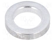 Spacer sleeve; 2mm; cylindrical; aluminium; Out.diam: 10mm DREMEC