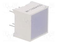 Display: LED; bargraph; red; 60mcd; 15x15mm; 1.8÷2.5V OPTOSUPPLY