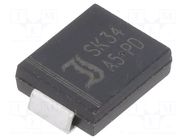 Diode: Schottky rectifying; SMC; SMD; 40V; 3A; reel,tape DIOTEC SEMICONDUCTOR