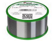 Soldering wire; tin; Sn96,5Ag3Cu0,5; 1.5mm; 250g; lead free; reel CYNEL