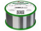 Soldering wire; Sn96,5Ag3Cu0,5; 1mm; 250g; lead free; reel; 2.5% CYNEL