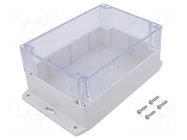 Enclosure: multipurpose; X: 121mm; Y: 171mm; Z: 80mm; polycarbonate GAINTA