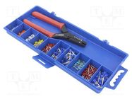 Kit: designed for terminal crimping; 0.25÷2.5mm2; box BM GROUP