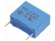 Capacitor: polyester; 330nF; 305VAC; 15mm; ±20%; 18x14x8mm; THT EPCOS