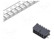 Connector: wire-board; socket; male; PIN: 10; Micro-Fit 3.0; 3mm MOLEX