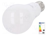 LED lamp; warm white; E27; 230VAC; 1521lm; P: 14W; 2700K; CRImin: 80 