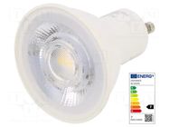 LED lamp; neutral white; GU10; 230VAC; 575lm; P: 6.5W; 4000K ams OSRAM