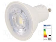 LED lamp; cool white; GU10; 230VAC; 575lm; P: 6.5W; 6500K; CRImin: 80 ams OSRAM