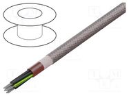 Wire; SiHF; 18G1.5mm2; Cu; stranded; silicone; brown-red; -60÷180°C HELUKABEL