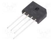 Bridge rectifier: single-phase; Urmax: 200V; If: 8A; Ifsm: 300A VISHAY