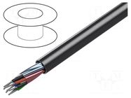 Wire; 4x2x24AWG; RS232,RS422; stranded; Cu; Insulation: PVC; chrome BELDEN