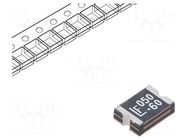Fuse: PTC polymer; 500mA; 60V; 60VDC; quick blow; SMD; 1812L; 1812 LITTELFUSE