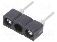 Fuse holder; miniature fuses; THT; TE5,TR5; 6.3A; UL94V-0; 5.08mm LITTELFUSE