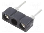 Fuse holder; THT; TE5,TR5; 6.3A; thermoplastic; UL94V-0; 5.08mm LITTELFUSE