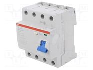 RCD breaker; Inom: 80A; Ires: 30mA; Max surge current: 5000A; IP20 