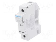 Fuse disconnector; 10x38mm; for DIN rail mounting; 32A; 690V HAGER