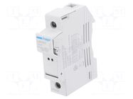 Fuse disconnector; 10x38mm; for DIN rail mounting; 32A; 690V HAGER
