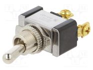 Switch: toggle; Pos: 2; SPST; ON-OFF; 21A/14VDC; Leads: screw; TA/TA2 SWITCH COMPONENTS