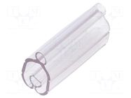 Markers; 8÷16mm; PVC; transparent; -30÷60°C; PT+30; UL94V-0; W: 10mm PARTEX