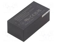 Converter: AC/DC; 36W; Uin: 90÷264VAC,120÷370VDC; Uout: 15VDC; 88% CINCON