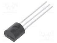 Thyristor; 600V; Ifmax: 0.8A; 0.5A; Igt: 200uA; TO92; THT; bulk STMicroelectronics