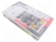 Connector: automotive-set; for cable; crimped; 424pcs. YATO