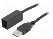 USB/AUX adapter; Fiat,Mitsubishi; OEM USB ACV