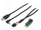 USB/AUX adapter; Nissan; OEM USB/AUX ACV