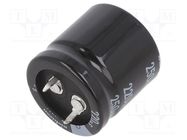 Capacitor: electrolytic; SNAP-IN; 220uF; 250VDC; Ø25x25mm; ±20% NICHICON
