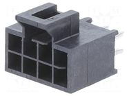 Connector: wire-board; socket; male; PIN: 8; Nano-Fit; straight MOLEX