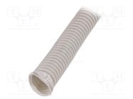 Protective tube; Size: 20; PVC; grey; L: 25m; 320N; Øint: 14.5mm PAWBOL