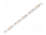 LED tape; white neutral; LED/m: 140; 8mm; IP20; 120°; 9.6W/m; 24VDC KLUŚ