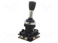 Joystick; Stabl.pos: 1; Leads: connectors; AC load @R: 6A/250VAC PROMET