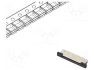 Connector: FFC/FPC; F52Q; PIN: 10; top contacts,ZIF; SMT; 50V; 500mA Amphenol Communications Solutions