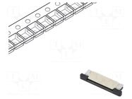 Connector: FFC/FPC; PIN: 10; F52Q; top contacts,ZIF; SMT; 50V; 500mA AMPHENOL AORORA