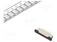 Connector: FFC/FPC; PIN: 8; F52R; bottom contacts,ZIF; SMT; 50V AMPHENOL AORORA