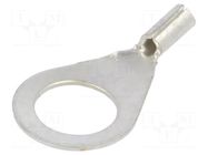 Tip: ring; M6; 0.5÷1mm2; crimped; for cable; tinned; copper; 6.5mm ERKO