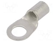 Tip: ring; M8; 16mm2; crimped; for cable; tinned; copper; 8.5mm ERKO