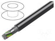 Wire; 25x24AWG; RS232,RS423; stranded; Cu; Insulation: PVC; chrome BELDEN