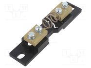 Current shunt; 4A; Class: 0.2; 150mV; for DIN rail mounting LUMEL