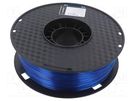 Filament: PET-G; 1.75mm; blue; 220÷260°C; 1kg GEMBIRD