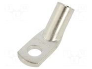 Tip: ring tube; M10; 50mm2; crimped; for cable; angled 45°; tinned ERKO