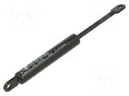 Gas spring; mounting holes; L: 185mm; Øout: 15mm; Piston diam: 6mm PNEUMAT