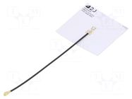 Antenna; BEIDOU,Galileo,GNSS,GPS,IRNSS,QZSS; glued; Len: 100mm 2J Antennas