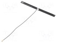 Antenna; 2G,3G,4G,GSM,LTE; 1.2dBi,4dBi,5.6dBi; glued; MC137; U.FL 2J Antennas