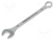 Wrench; combination spanner; 15mm; Overall len: 190mm; SlimLine PROXXON