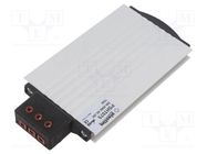 Heater; 75W; 100÷250V; IP20; for DIN rail mounting; 168x80x27mm PLASTIM